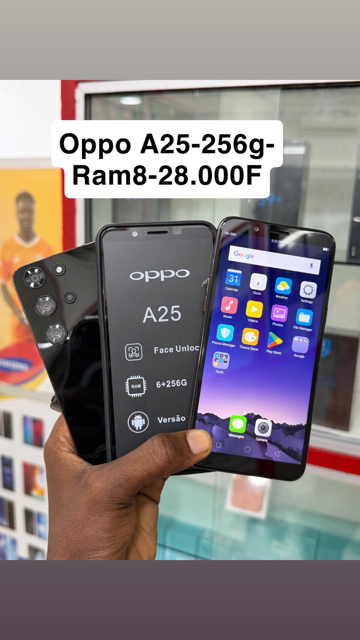 Oppo A25 512GB RAM 8GB