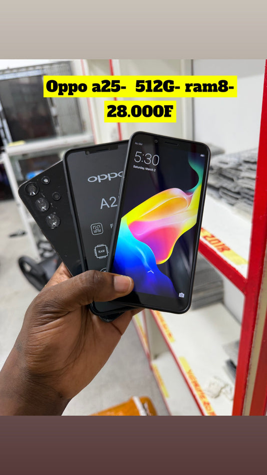 Oppo A25 512GB RAM 8GB