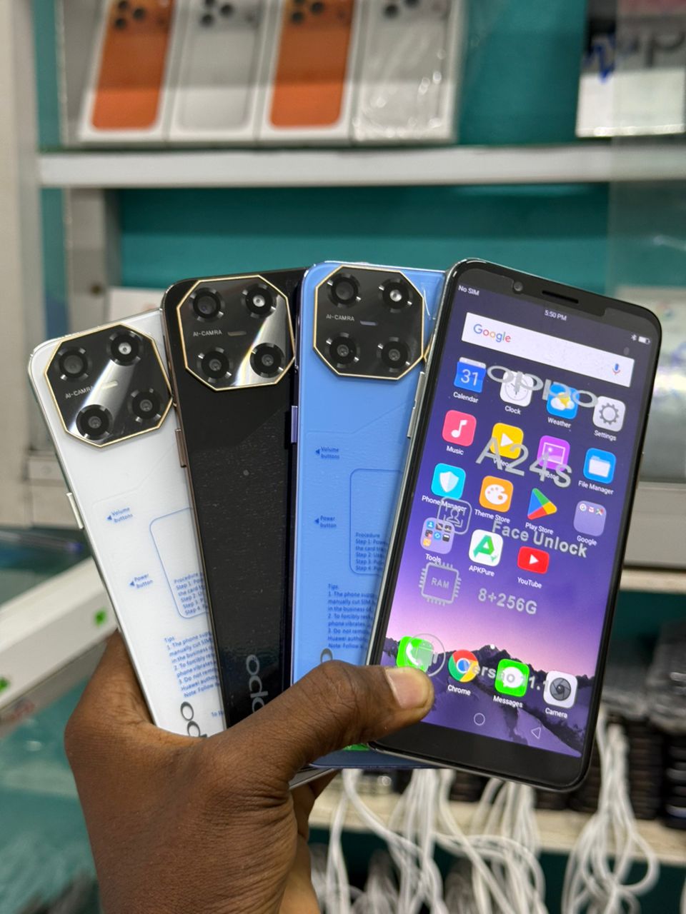 OPPO A24S 256GB RAM 8GB